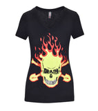 Women's T-Shirt - Flaming Skull
